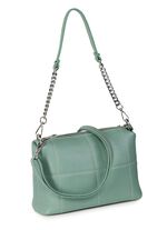 Laurina Tasche aus genarbtem Kalb-Nappaleder MINT