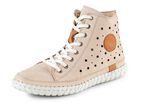 Gemini, sommerliche Damen-Boots, Weite G, mit herausnehmbarem Fussbett BEIGE