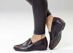 ELENA EDEN, bequeme Damen-Slipper, Weite H, mit herausnehmbarem Fussbett 