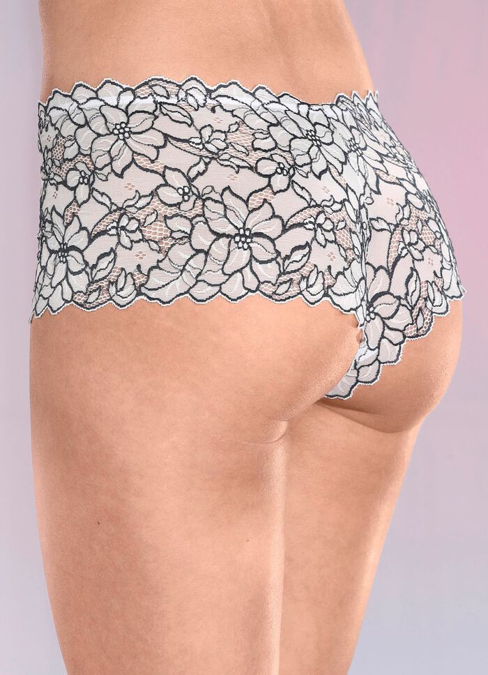 Zweierpack Pants aus elastischer Spitze 