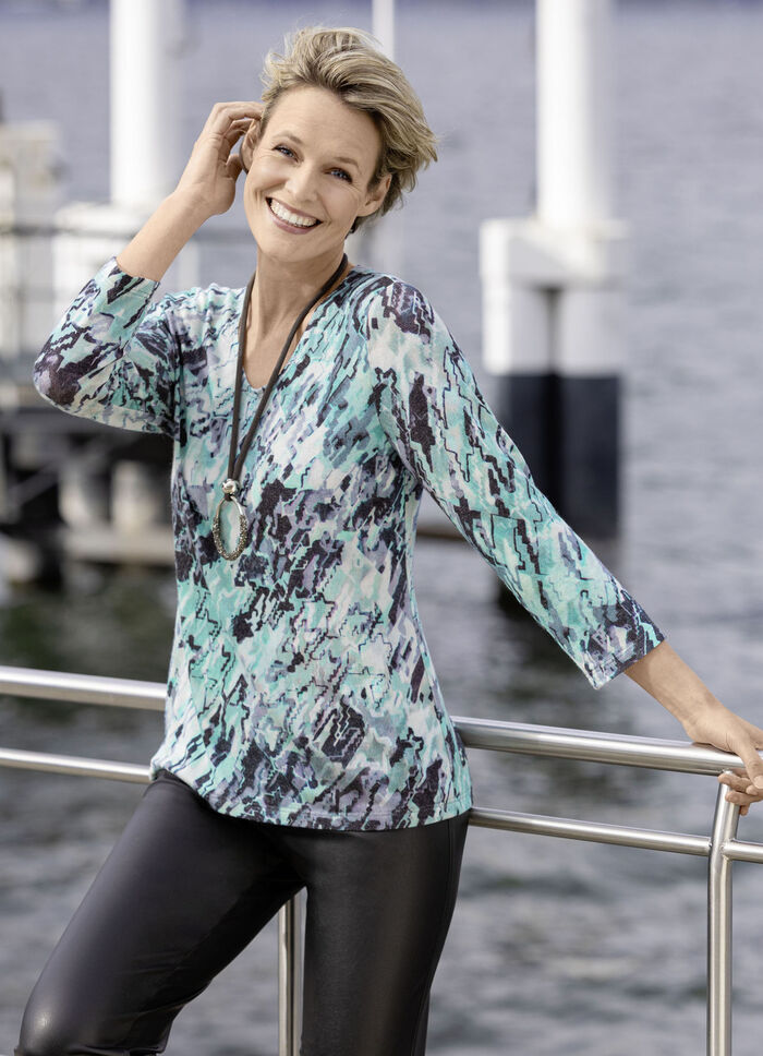 Pullover in Feinstrick 