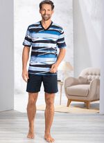 Shorty mit V-Ausschnitt 