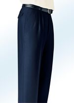 «Klaus Modelle»-Hose mit Gesäßpattentaschen in 4 Farben MARINE