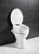 Toilettensitzerh&ouml;hung mit Deckel 