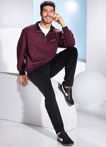 Freizeitset mit kurzem Reissverschluss BORDEAUX-SCHWARZ