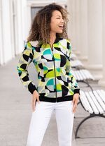 Blusenjacke mit tollem Druck 