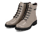 Remonte Stiefelette mit trendigen Zierketten in Schnür-Optik TAUPE