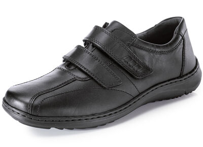 Waldläufer, bequeme Herren-Slipper, Weite H, mit herausnehmbarem Fussbett 