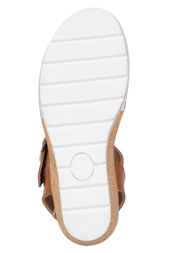 ELENA EDEN, bequeme Damen-Sandaletten, Weite H, mit herausnehmbarem Fussbett 