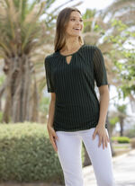 Shirt-Tunika in 2-in-1-Optik 
