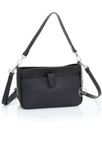 Laurina Tasche aus genarbtem Kalb-Nappaleder SCHWARZ