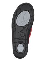 ELENA EDEN, klassiche Damen-Clogs, Weite H, mit herausnehmbarem Fussbett ROT