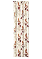 Übervorhang «Blätterranken» BEIGE