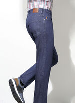 «Francesco Botti»-Jeans mit Komfortbund in 3 Farben DUNKELJEANS