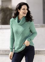 Pullover in flauschiger Qualit&auml;t MINT MELIERT