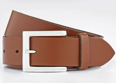 Trendiger Damen-Gürtel aus Leder, 3,5 cm breit 