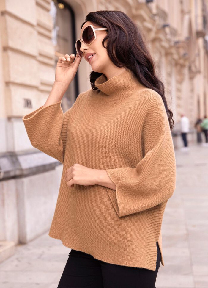 Pullover mit Schurwolle und Kaschmir 