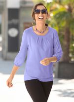 Shirt mit Faltenlegung im Vorderteil 