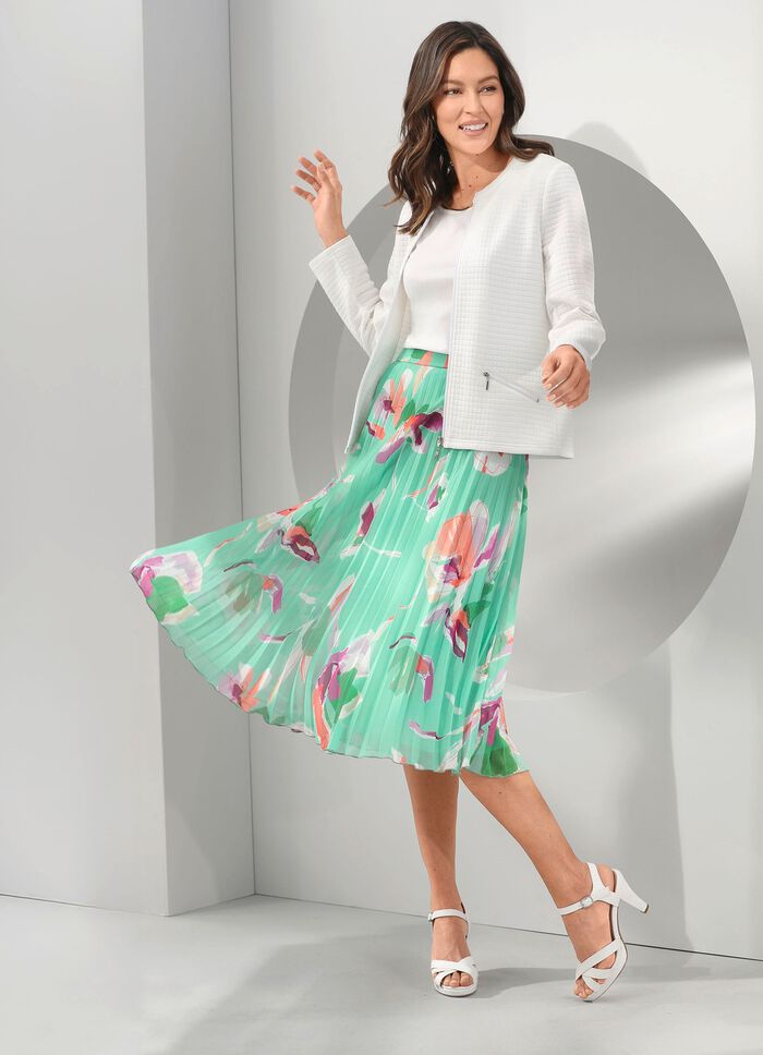 Blusenjacke mit Rei&szlig;verschluss 