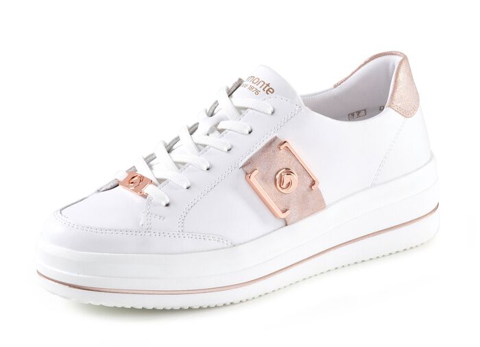 Remonte Sneaker mit Metallic-Bes&auml;tzen 