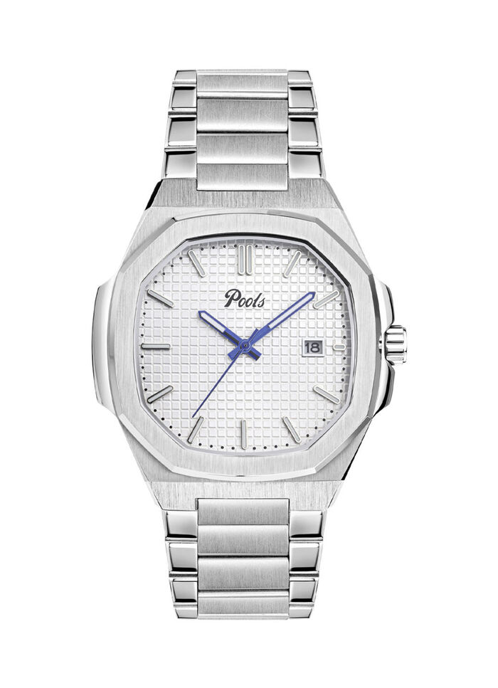 Quartz-Herrenuhr aus Edelstahl 