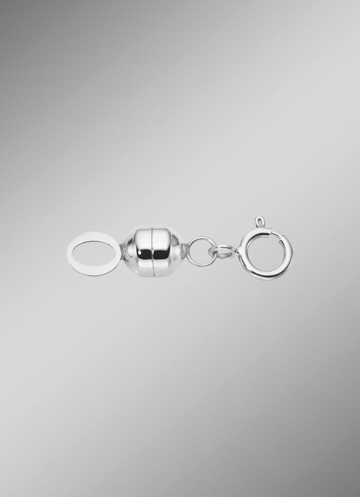 Magnetschlie&szlig;e aus Weissgold 