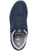 Slipper aus Nubuk- und Textilmaterial MARINE