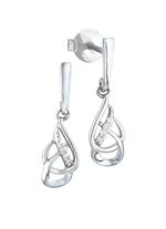 Nostalgische Ohrstecker aus Platin 