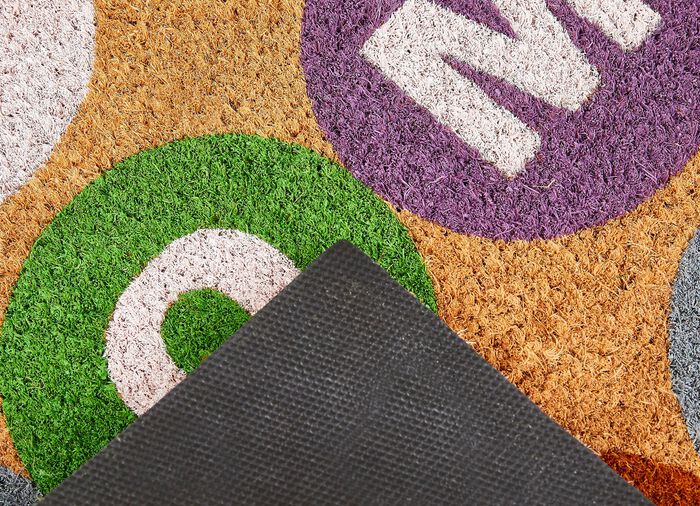 Fussmatte aus echten Kokosfasern 