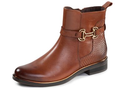 ELENA EDEN, schicke Damen-Stiefeletten, Winterschuhe, Weite G, mit Reissverschluss 