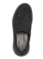 Slipper aus Nubukleder SCHWARZ