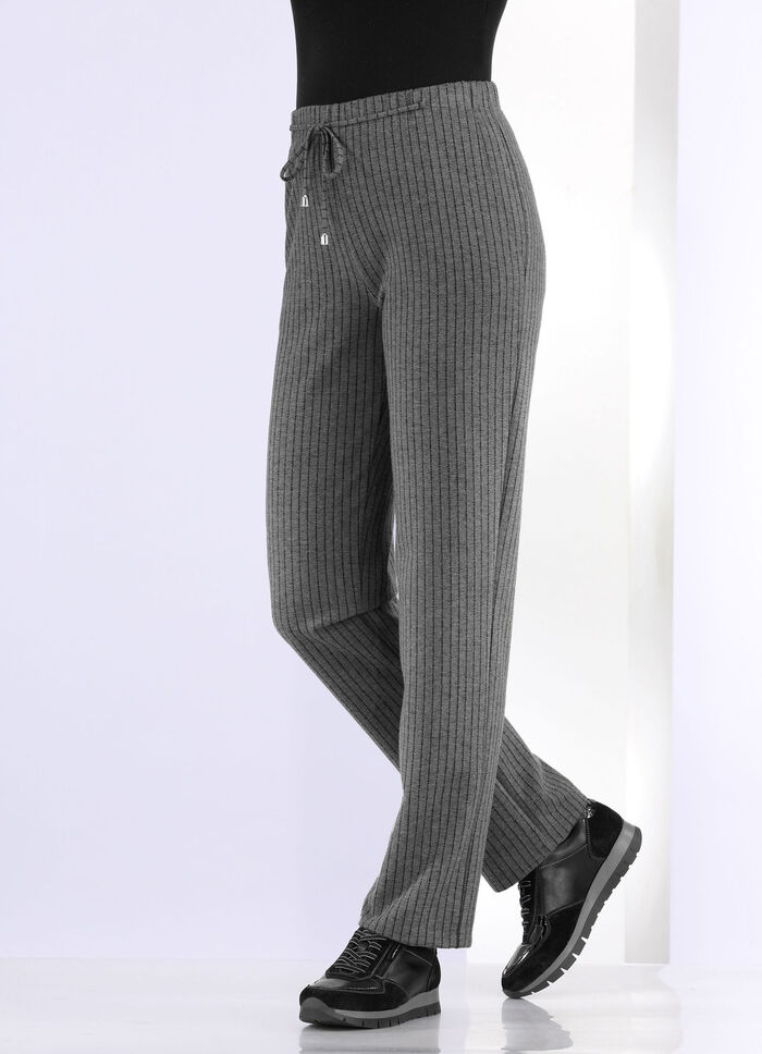 Hose im Joggpant-Style ANTHRAZIT-SCHWARZ