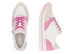 Remonte Schn&uuml;r-Sneaker aus Nappaleder 