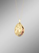 Medaillon zum &Ouml;ffnen mit Lebensbaum-Motiv 