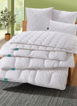 Bettwarenprogramm von fan aus reinen Naturmaterialien WEISS