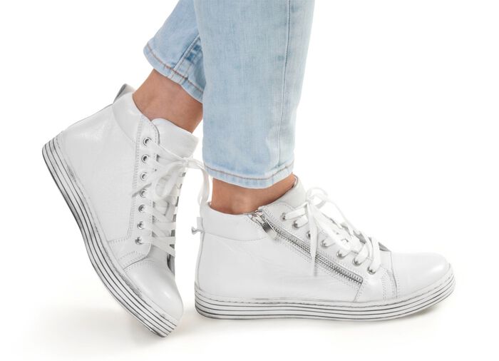 Gemini Schn&uuml;r-Stiefelette mit praktischem Seitenreissverschluss 