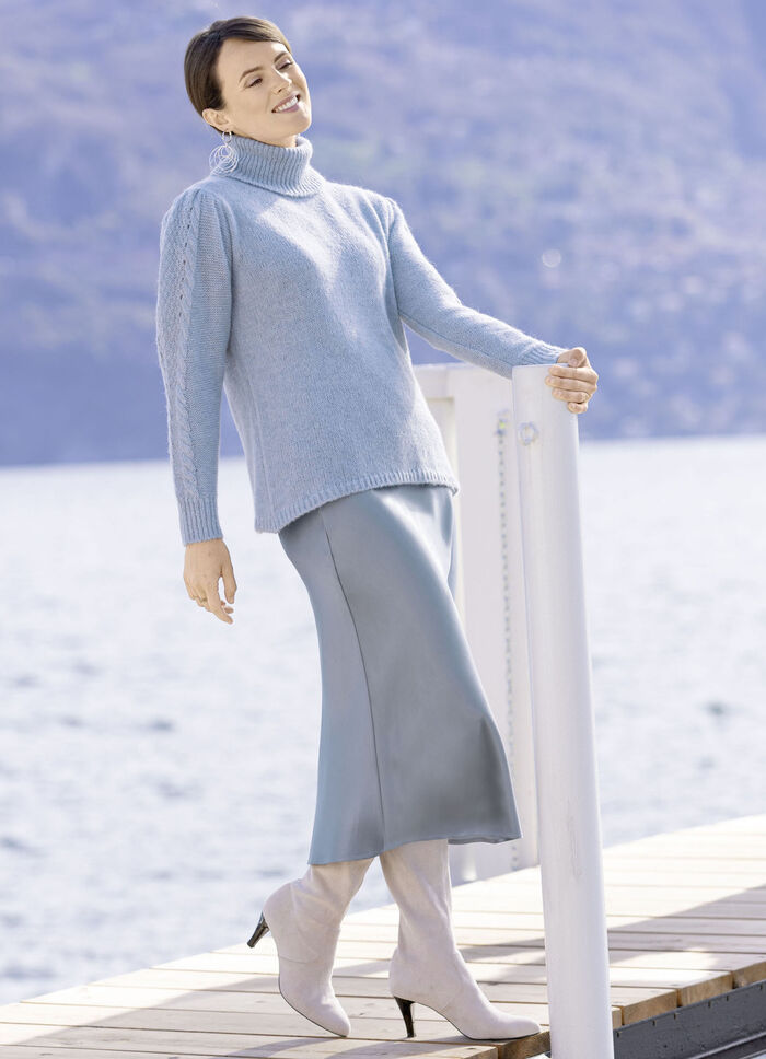 Pullover mit Alpaka 