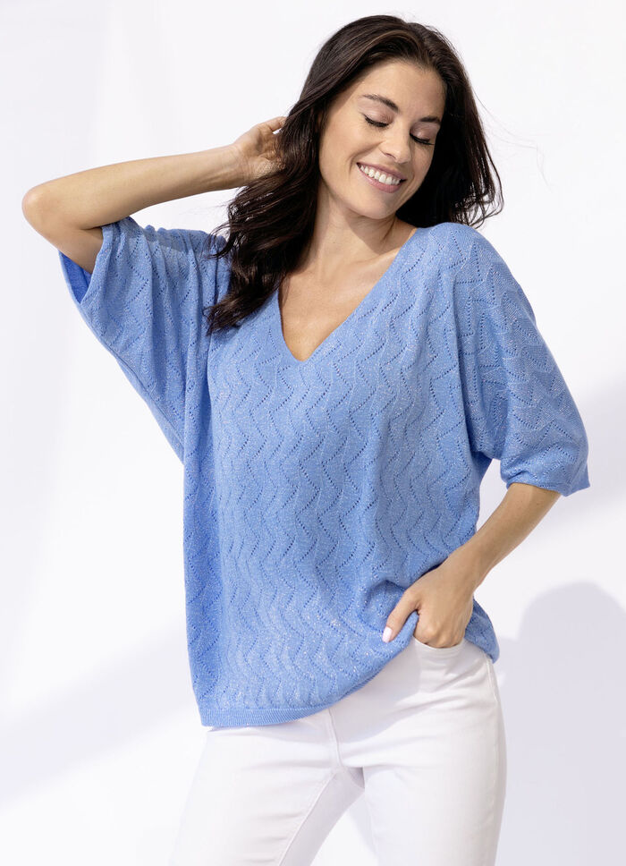 Pulli in sehr weicher Qualität BLEU