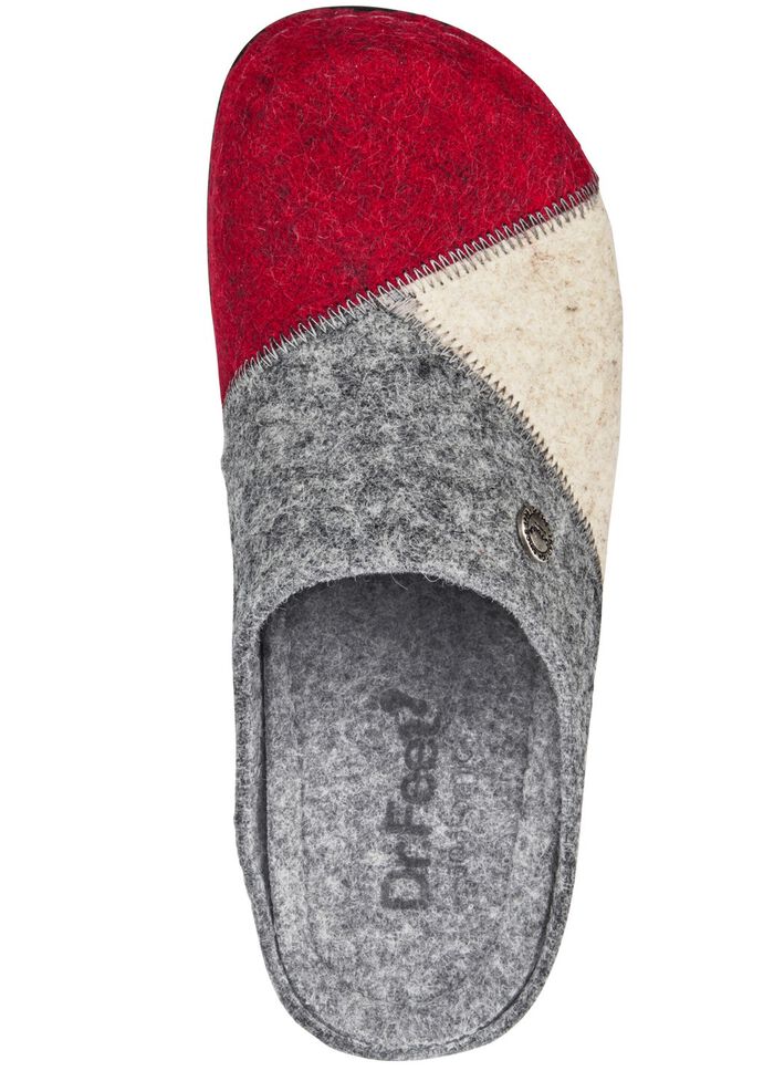 Laurina, klassische Damen-Hausschuhe, Weite H, mit anatomisch geformtem Fussbett 