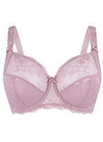 LingaDore Bügel-BH mit elastischer Spitze ALTROSA