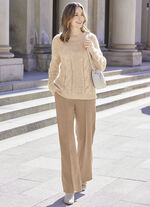 Pullover mit Alpaka 