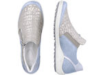 Remonte Slipper mit herausnehmbarer Einlage BLEU-SILBERGRAU