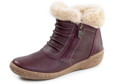 ELENA EDEN, gefütterte Damen-Boots, Winterschuhe, Weite G, mit herausnehmbarem Fussbett 