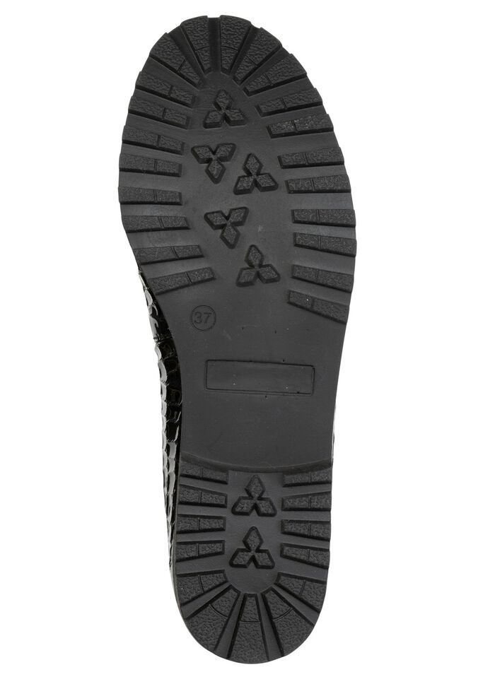 ELENA EDEN, elegante Damen-Ballerinas, Weite G, mit Gummizug 