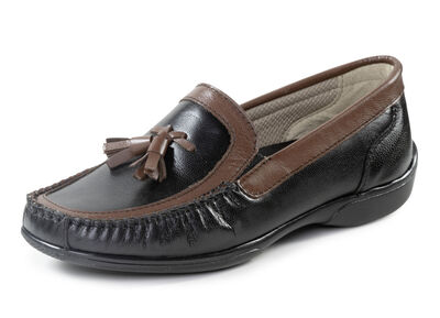 ELENA EDEN, klassische Damen-Slipper, mit herausnehmbarem Fussbett 