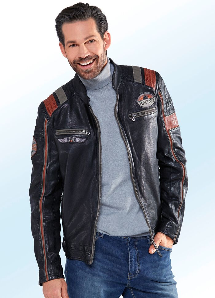 Lederkurzjacke von &laquo;Gipsy&raquo; 