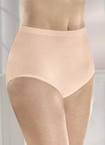 brio lingerie Fünferpack Slips mit elastischen Abschlüssen PUDER