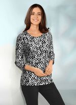 Shirt mit Allover-Dessin 