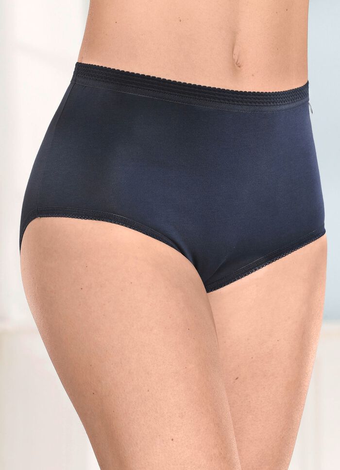 F&uuml;nferpack Slips mit elastischen Abschl&uuml;ssen 