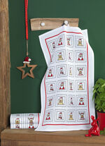 Weihnachtliche Geschirrtücher, 3er-Set 